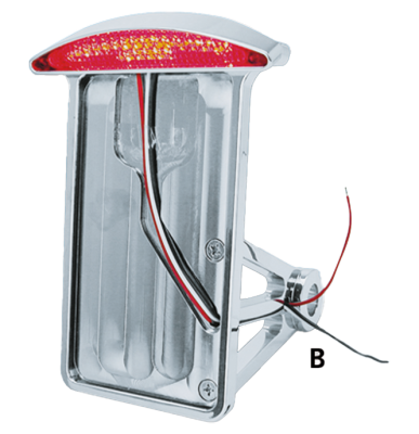 GZP Side mnt lic. plate w LED light V (FR)