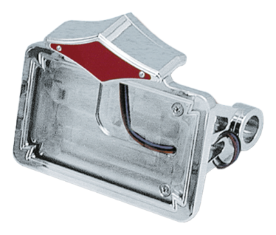 GZP Licenseplate w/diamond LED light Hor (FR)