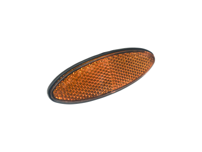 GZP Elliptical amber reflector E-approve
