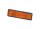 GZP Small rectangular amber reflector E- (FR)