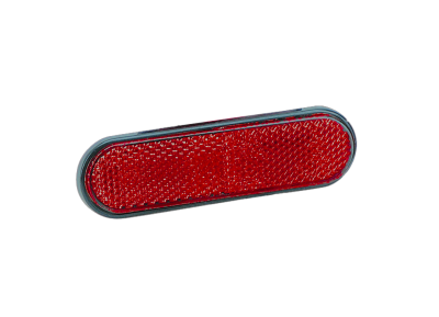 GZP Small Oval red reflector with E-appr (FR)