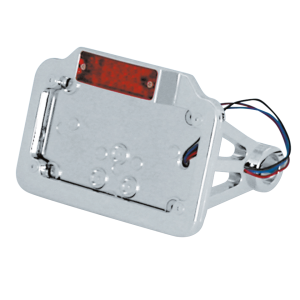 GZP Licenceplate LED chr/w side mount sm