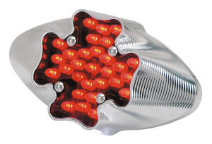 GZP Chrome stepped LED taillight (FR)