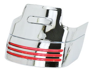 GZP Chr ABS rear fender ext. f/tri-bar l (FR)