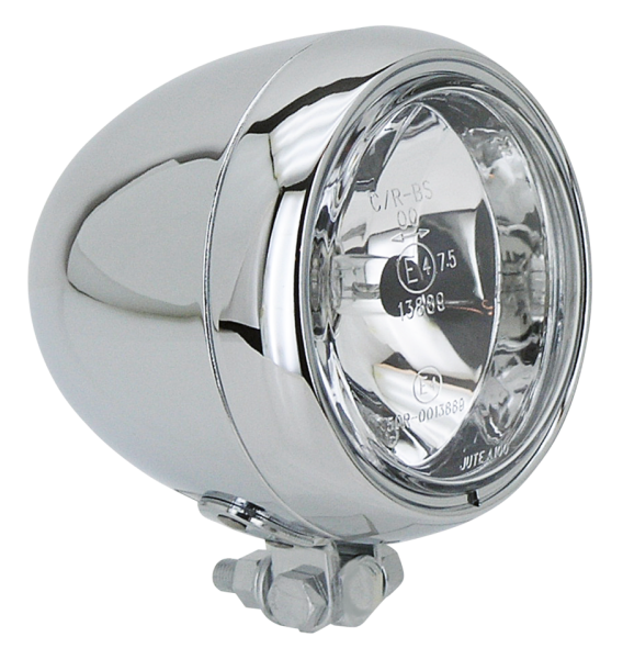 GZP Chrome 4.5" Torpedo headlight H4 (FR)