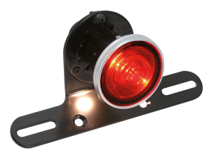 GZP Classic 2" black round taillight w/l (FR)