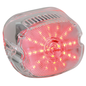 GZP LowPro H-D LED taillight clear lens (FR)