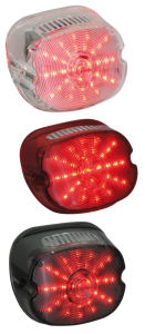 GZP LowPro H-D LED taillight clear lens (FR)