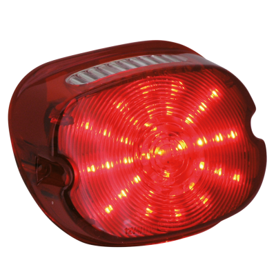 GZP LowPro H-D LED taillight red lens E- (FR)
