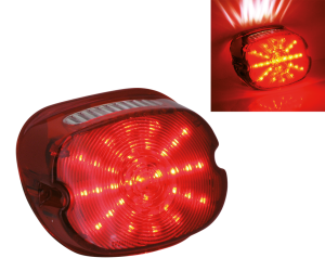 GZP LowPro H-D LED taillight red lens E- (FR)