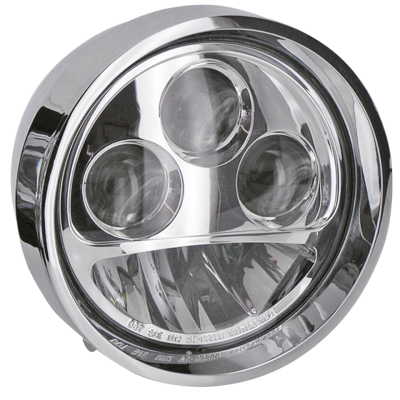 GZP Intense LED 5.75" Headlight chrome (FR)
