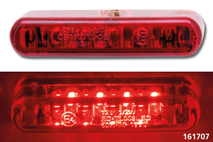 GZP Micro red led red lens tail/brake (FR)