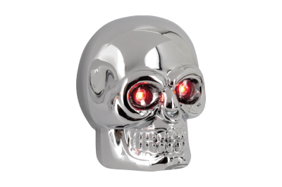 GZP Cobalt large chrome skulls red LEDs (FR)
