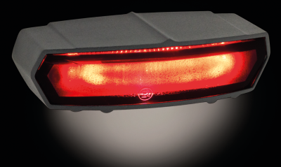 GZP Cobalt black LED mini stop/taillight (FR)