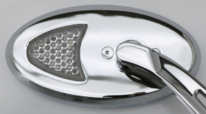 GZP Sport oval mirrors, white lens amber (FR)