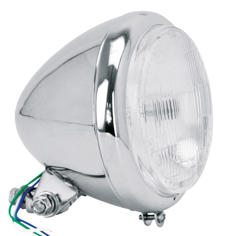 GZP Chrome 6" Headlight H4-12V60/55W (FR)