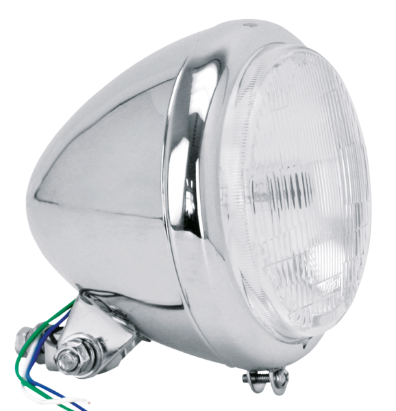 GZP Chrome 6" Headlight H4-12V60/55W (FR)