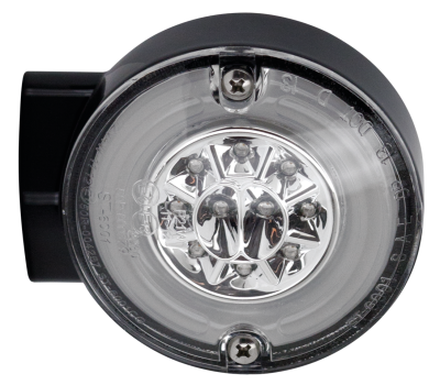 GZP HALO Blk turnsign singl f LED clear (FR)