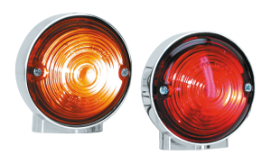 GZP Turn signal Amber FLH70-83 single (FR)
