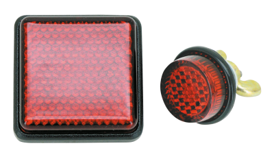 GZP Universal red bolt-on reflector 35x3 (FR)
