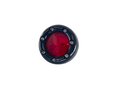 GZP Blk Duo led red lens deuce light (FR)