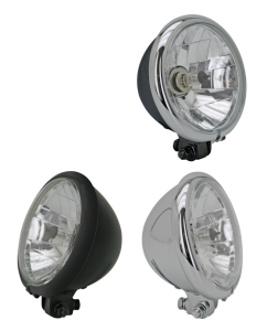 GZP Classic 5.75" headlight black w/chro (FR)