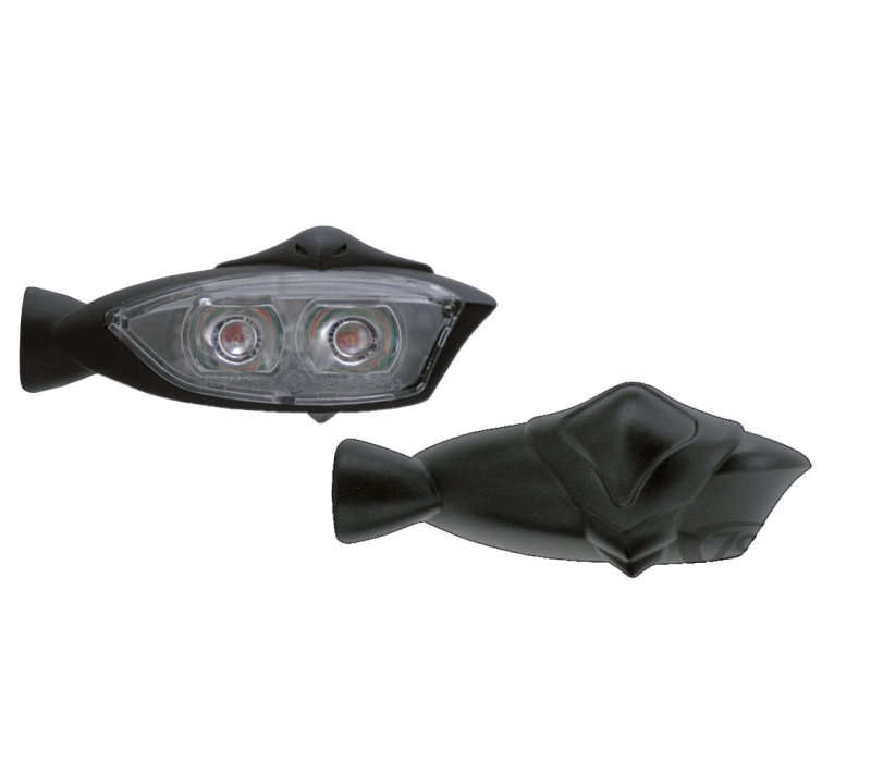 GZP Black rear Hell-Fire mini LED light (FR)