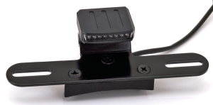 GZP Ebony taillght clear lens w/lic.brck (FR)