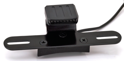 GZP Ebony taillght smoke lens w/lic.brck (FR)