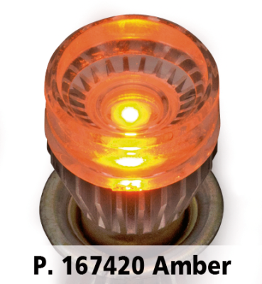 GZP DUAL FPR-1 LED BULB AMBER BAY15D (FR)