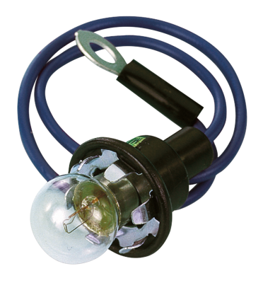 GZP Speedo light socket w/bulb #71151-70 (FR)