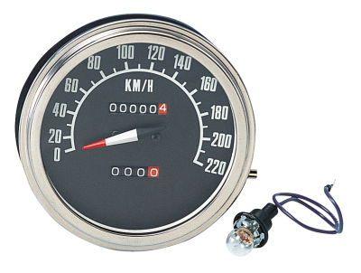 GZP Speedo KPH, late style Black Face, 2 (FR)