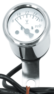 GZP 48mm Voltage Gauge ss polished housi (FR)