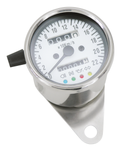 GZP 4 Light speedo KMH stainless housing (FR)