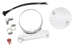 GZP Chrome gauge bracket FXD95-04 XL95-0 (FR)