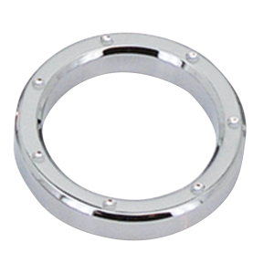 GZP Chrome Dimpled billet instr bezel 2" (FR)