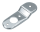 GZP Chrome Horn bracket Softail & FLH/T9 (FR)