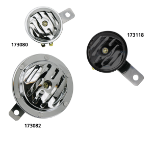 GZP Chr mini horn grooved cover with bra (FR)