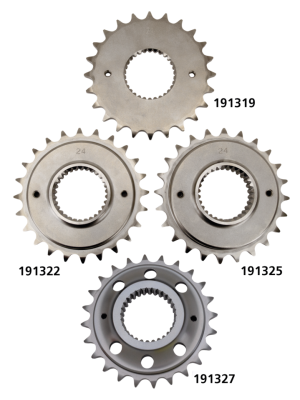 GZP 24T chain sprckt .9"OffSt 6-Sp 06-UP (FR)