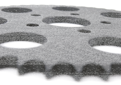 GZP Sprocket FXR rear 46T. Chrome plated (FR)