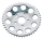 GZP Sprocket FXR rear 46T. zinc plated (FR)