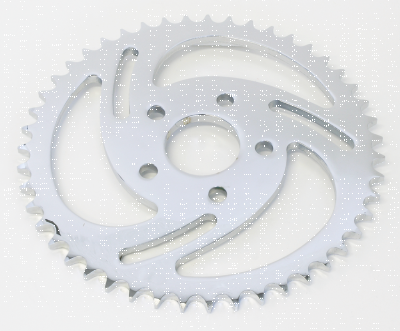 GZP Swirled sprocket chr 49T BT73-85 XL7 (FR)