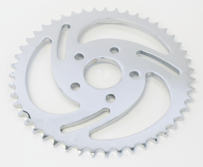 GZP Chrome Swirled sprocket 48T XL82-85 (FR)