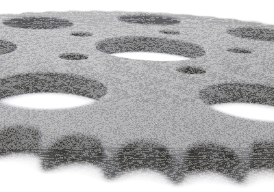 GZP Sprocket rear XL82-85 48T Black (FR)