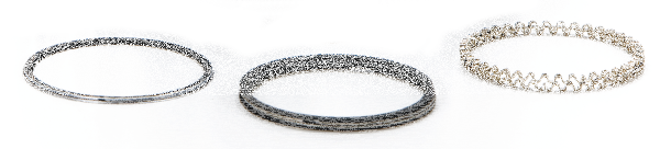 Pistonrings 1340 +020 Chr.Moly Hastings (FR)