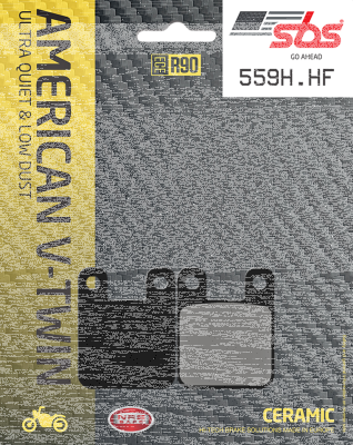 SBS HF Brake pads GMA 4/PM 2 piston (FR)