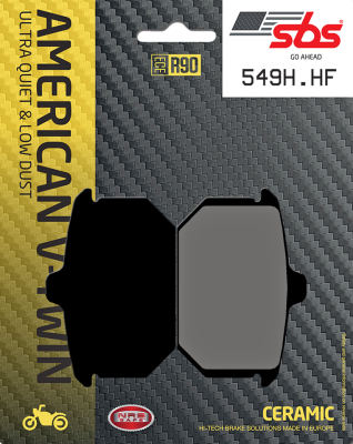 SBS HF Brake Pads FL/FX/XL 82-up (FR)