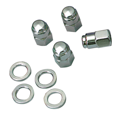 Cylinder base nuts XL57-84 Chrome (FR)