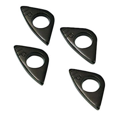 Cyl.base stud spacers BT78-84 black 8pck (FR)