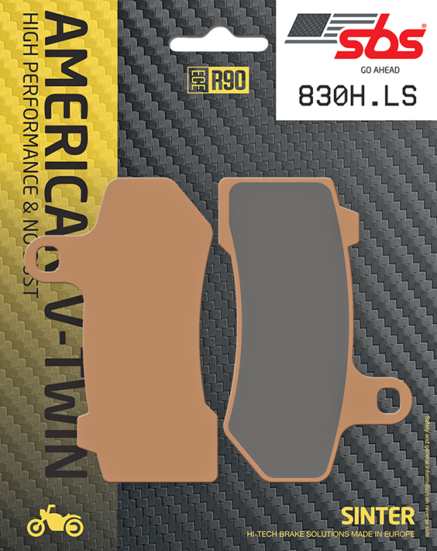 SBS Brake Pads VRSC06-17 FLH08-18 Rear (FR)